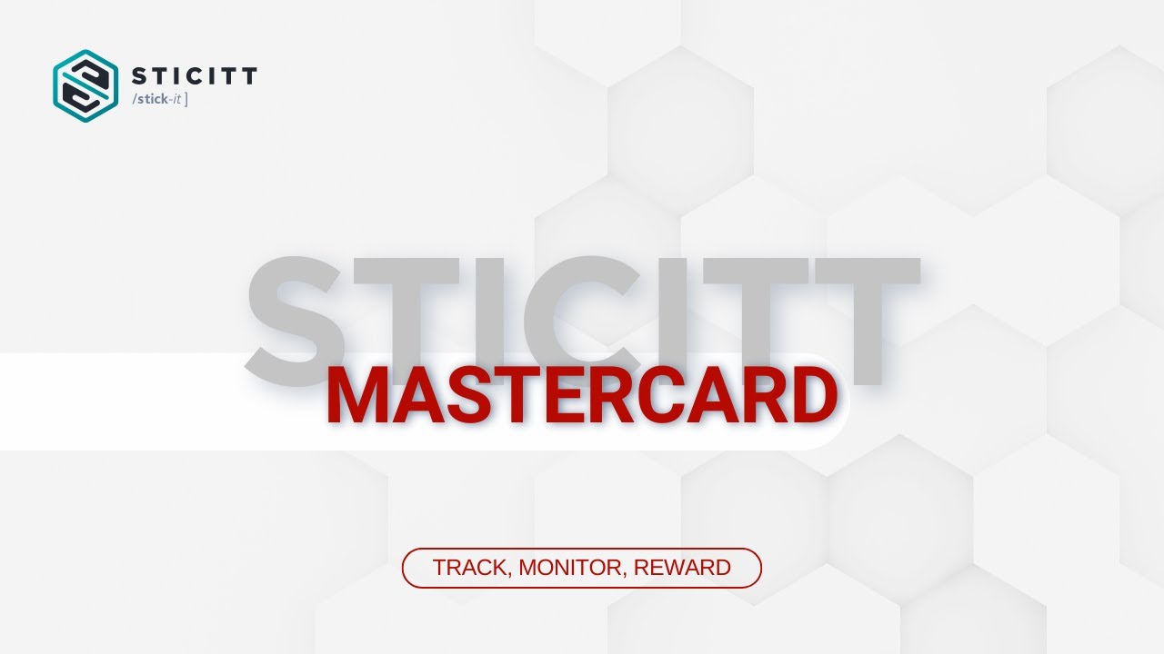 Introducing the Sticitt Mastercard: Track, Monitor, Reward - YouTube