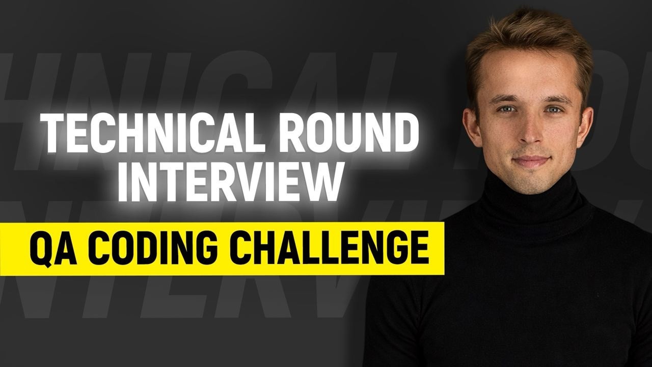QA Automation Interview Technical Algorithm challenge - YouTube