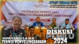 isi divisi teknis penyelenggara untuk pemilu 2024