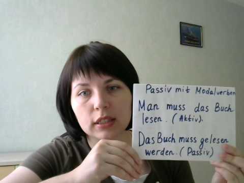 Passiv mit Modalverben / Пассив с модальными глаголами