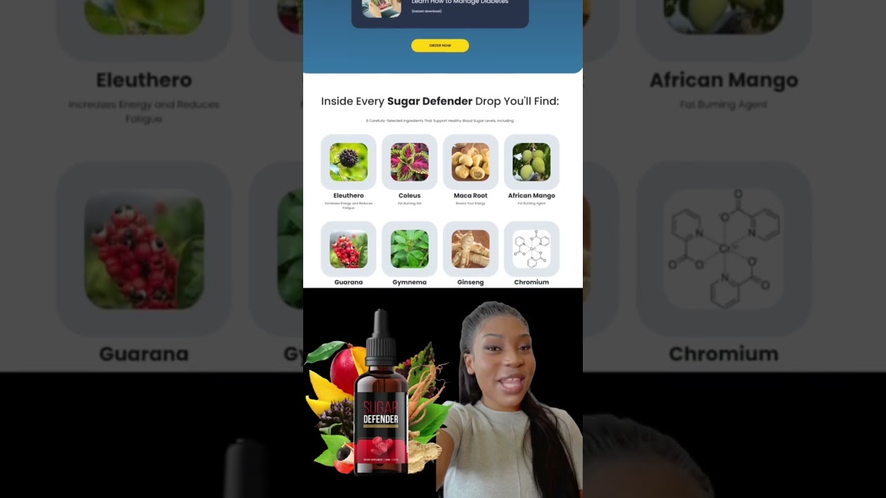 🎥 Discover the Secret Behind Sugar Defender! You’ll Be Amazed! 🍬💥 #energylife #bloodsugarbalance