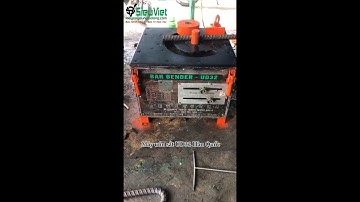 Máy uốn sắt UD32 Hàn Quốc - Độ bền cao, uốn sắt tối đa phi 32mm