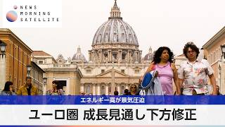 ユーロ圏 成長見通し下方修正 エネルギー高が景気圧迫【モーサテ】