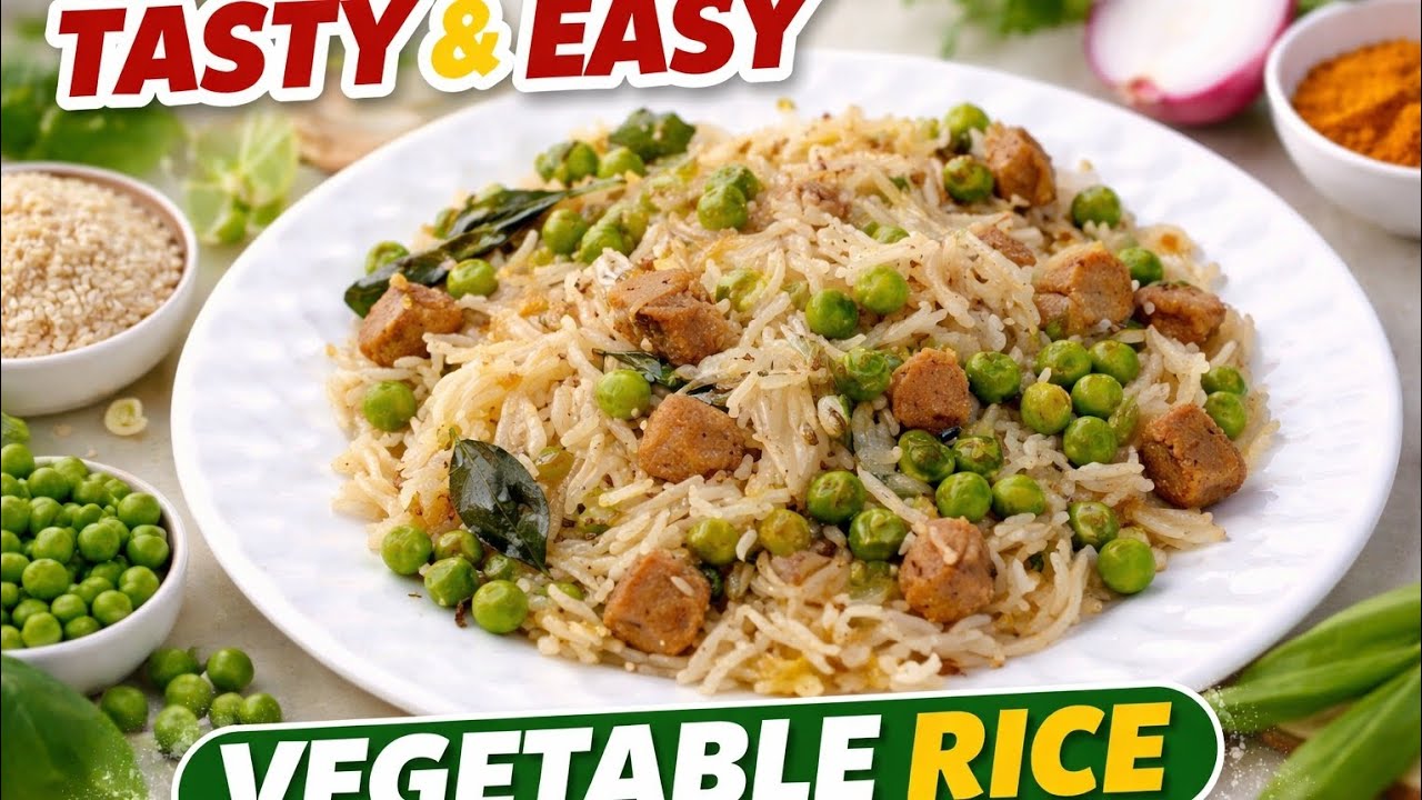 Bacchon ke favourite mater nutrila wale rice😋 