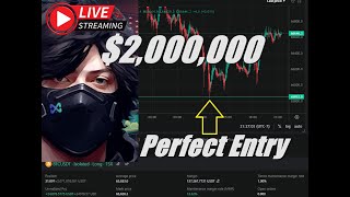 LIVE  - $2,000,000 Million Dollar Bitcoin Trading - LIVE