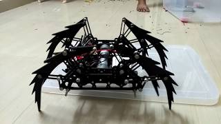 Klann Mechanism 8 leg Walking Mobile Bluetooth controlled Mechanical Spyder | AM ROBOTICS