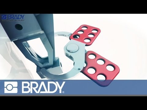 Brady Lockout Tagout Device Movie: Safety hasps - YouTube