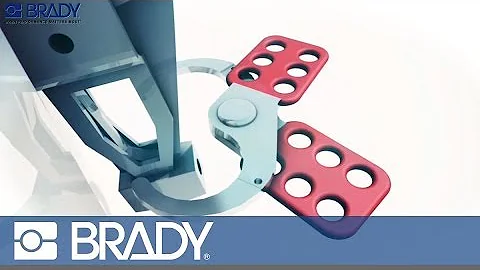 Brady Lockout Tagout Device Movie: Safety hasps