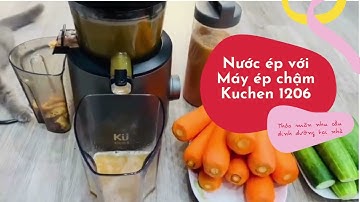 Nước ép dưa chuột, cà rốt, trái thơm, nho, táo là những đồ uống nhiều chất vitamin nhất quả đất