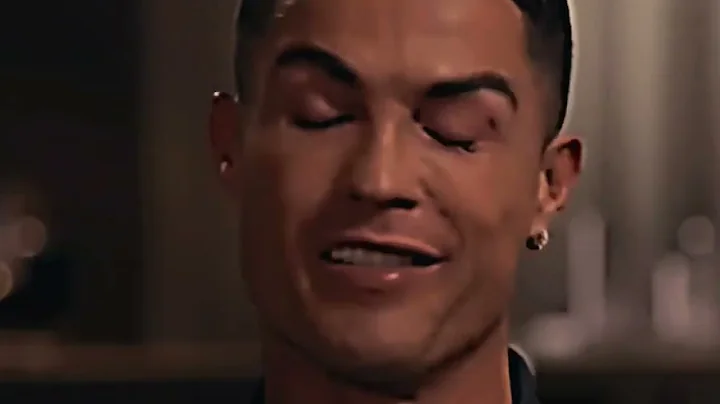 Ronaldo crying after seeing a video of his dad💔