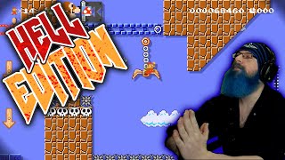 HELL EDITION! | Super Mario Maker 2 Super Expert No Skip with me, Oshikorosu! [113]