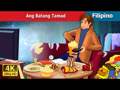 Ang Batong Tamad | The Lazy Boy in Filipino | @FilipinoFairyTales