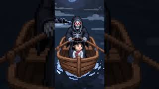 Crossing to the Underworld (Pixel Art Loop) 🛶🖤