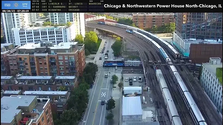 Chicago & North Western Power House Live Webcam (North) - Chicago, IL  #SteelHighway
