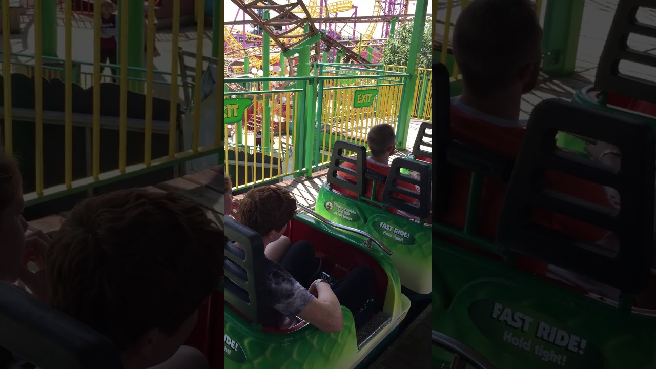 Green Scream off ride POV Adventure Island Southend on sea
