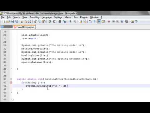 Learn Java in Hindi 44 B  Linked List and Iterators learning java