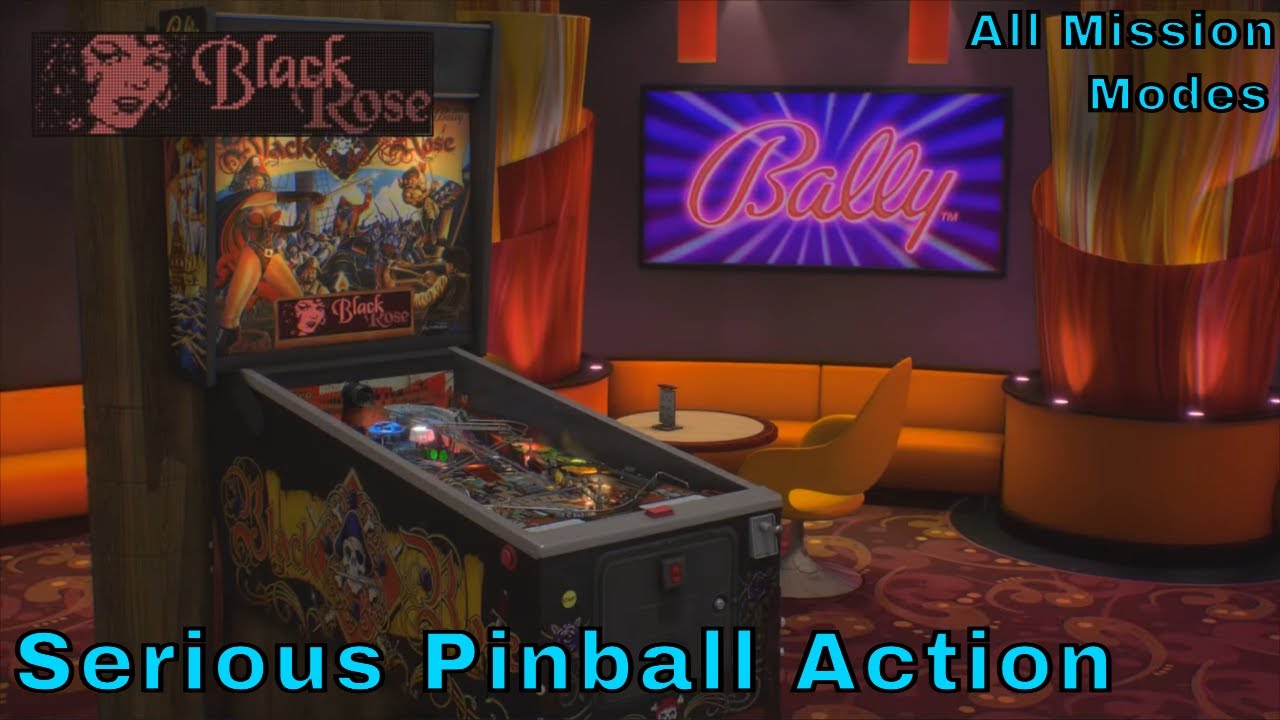 Pinball FX Black Rose All modes and missions YouTube