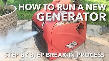 How to Break In a New Generator - Extend the Life of Your Portable Generator with This Process