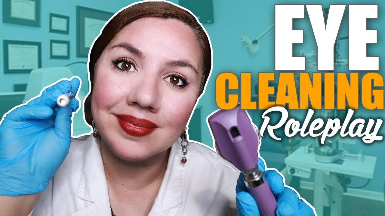 ASMR Medical Eye Exam and Cleaning RoIePIay / ASMR Jonie