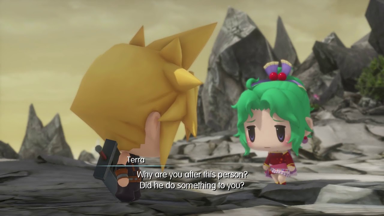 World of Final Fantasy Cloud & Terra Scene (ENGLISH) - YouTube