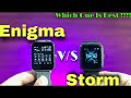 Boat Smartwatch Enigma Vs Storm | Which is best !!!!!