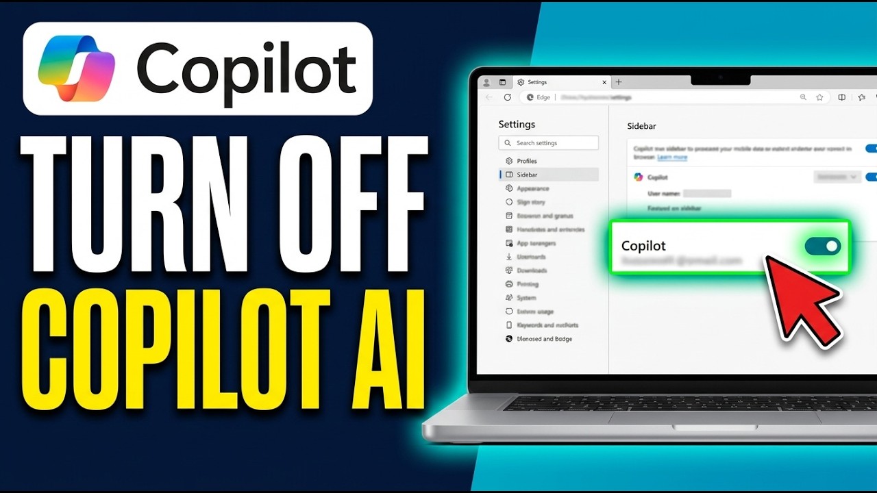 How to Turn off Copilot AI in Microsoft Edge 2026 (Disable Copilot AI ...