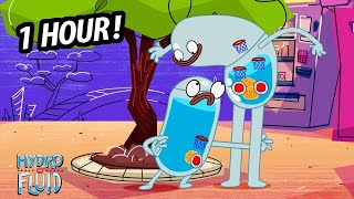Experiments Non Stop | HYDRO and FLUID | Cartoons for Children | WildBrain Happy