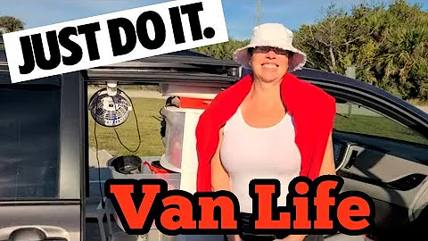 Solo Woman LIVES IN A VAN | Toyota Sienna Camper