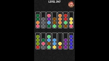 Ball sort Puzzle level 247