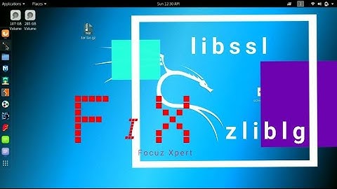 how to install tar.gz. libssl and zliblg error - kali linux RESOLVED