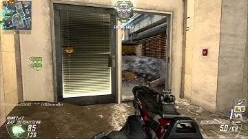 Black Ops 2: 107-4 on Overflow w/ PDW | 89 Kill Round + Nuclear |