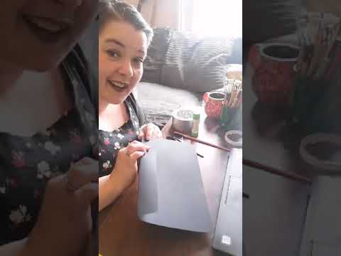 Week 8, Day 1 Paper Crafts, Paper Toys - YouTube