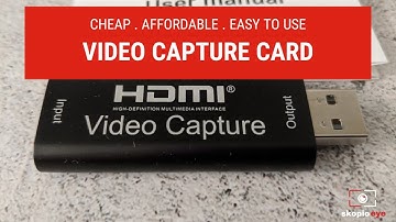 CHEAP AFFORDABLE EASY TO USE VIDEO CAPTURE CARD - REVIEW