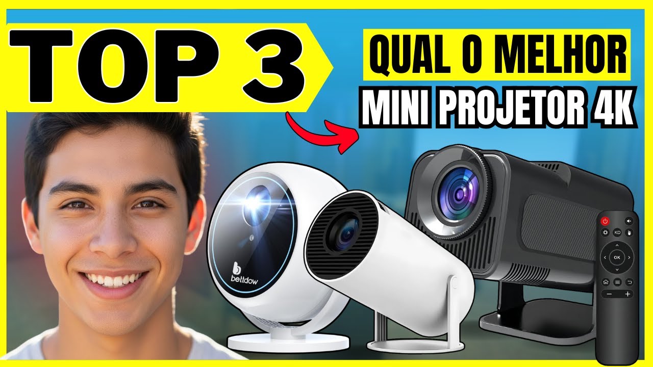 Qual o Melhor Projetor 4K Custo Benefício de 2026? - YouTube