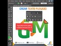 Texto plegado - Adobe Illustrator CC 2017