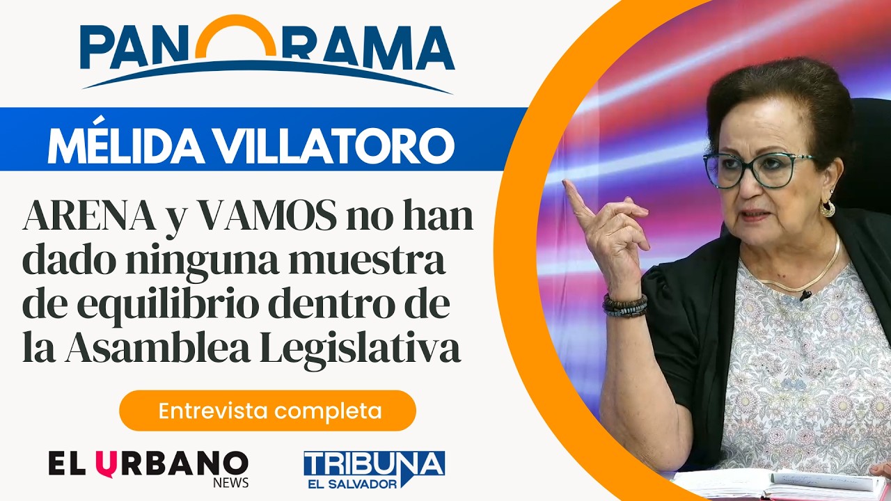 Mélida Villatoro - Analista política | Panorama - Noticias El Salvador