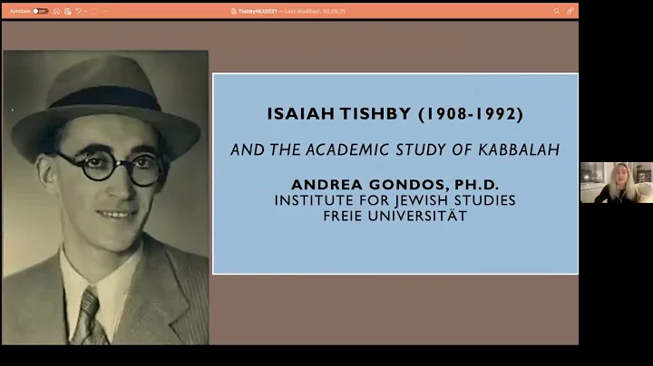 The development of the academic study of Kabbalah ...