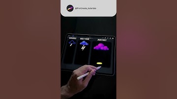 How to animate lightning in Procreate ⚡️  #procreate   #animation #procreateart #turorial