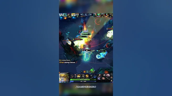 Dawnbreaker Rampage – Cosmic Hammer Strikes! 🌟 #dota2 #дота2 #dota2highlights #dota2indonesia