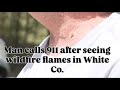 White County man calls 911 when he sees wildfire flames