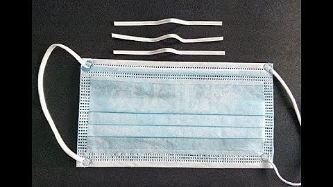 How To Make Nose Bridge Bar For Face Mask/Surgical Mask/Medical Mask?