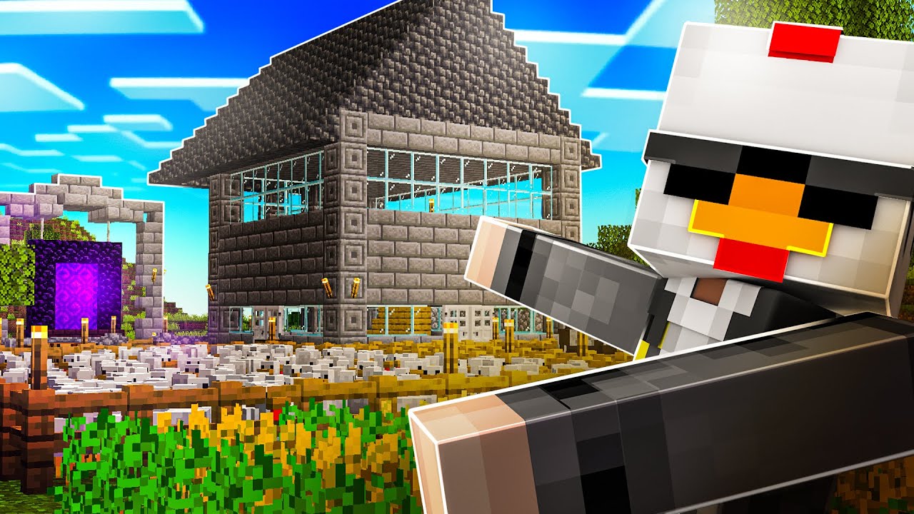 Ich UPGRADE meine BASE in Minecraft! (geil)