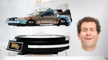 Unboxing the floating DeLorean from Back To the Future 2!