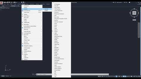 How to get back AutoCAD Classic workspace in AutoCAD 2020