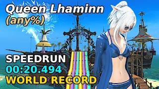 FFXIV - Queen Lhaminn - Any% World Record Speedrun (Hard Route) - 20.494s FFXIV - Queen Lhaminn - Any% World Record Speedrun (Hard Route) - 20.494s