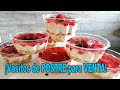 ¡¡ Vasitos de POSTRE para VENTA !! SIN HORNO, Rico y Fácil de Hacer °°°