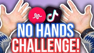 Full NO HANDS CHALLENGE TIK TOK TUTORIAL! #NoHandsChallenge *NEW* Guide