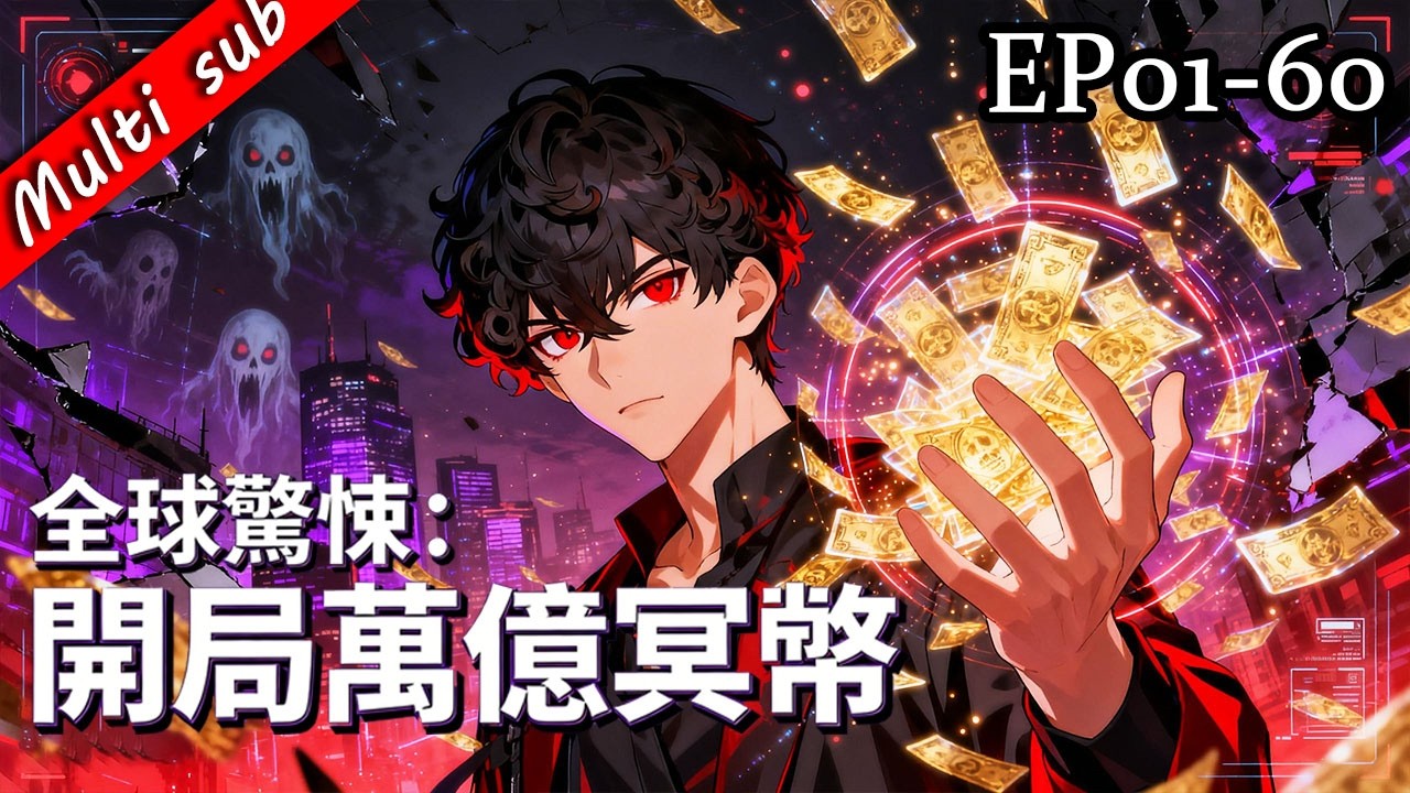 [最新連載]🔥全球驚悚：開局萬億冥幣 EP01-60💰啟動神壕系統後，每日發錢卻全是冥幣？直到有一天...全球恐怖復甦，我憑錢統治鬼怪世界！無敵人生從此開啟！#男频动漫 #末日动漫 #系统流