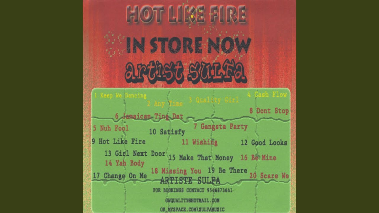Watch Hot Like Fire on YouTube Watch Hot Like Fire on YouTube