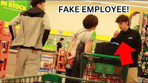 Fake Food Basics Employee Prank! (WE GOT KICKED OUT)